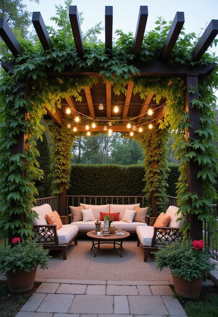 25 Backyard Patio Ideas Perfect for Relaxing Evenings 10 25 Backyard Patio Ideas Perfect for Relaxing Evenings 10. Chic Pergolas and Canopies
