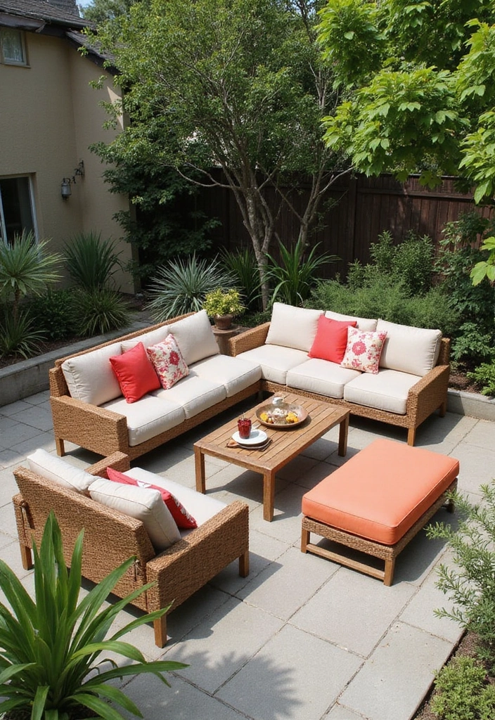 25 Backyard Patio Ideas Perfect for Relaxing Evenings 14 25 Backyard Patio Ideas Perfect for Relaxing Evenings 14. Customizable Modular Furniture