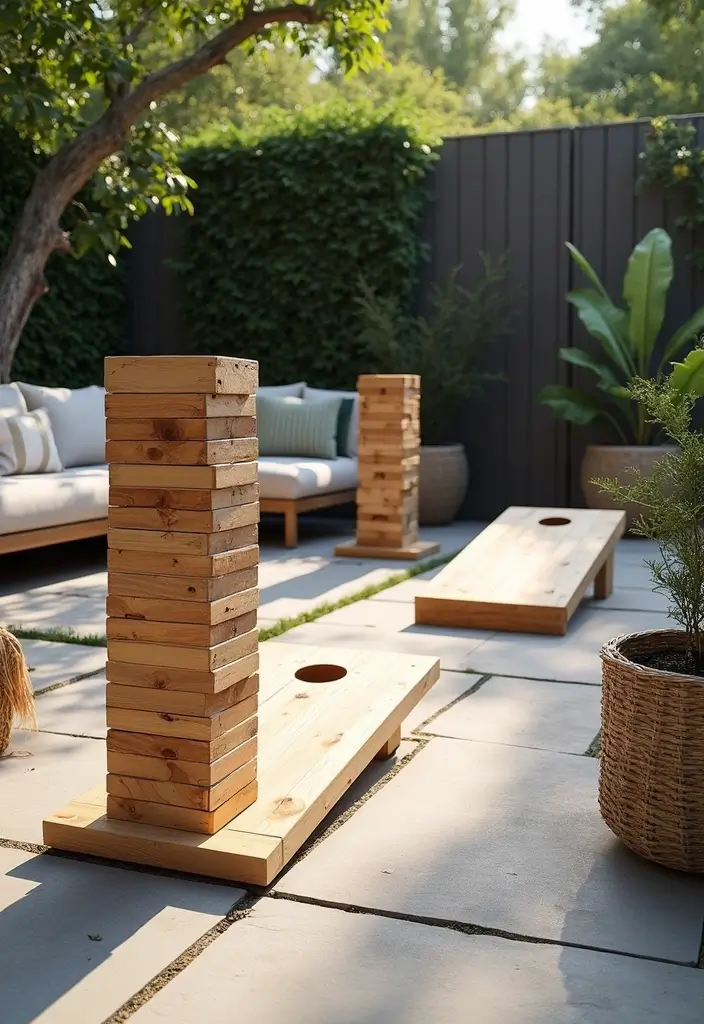 25 Backyard Patio Ideas Perfect for Relaxing Evenings 18 25 Backyard Patio Ideas Perfect for Relaxing Evenings 18. DIY Outdoor Games