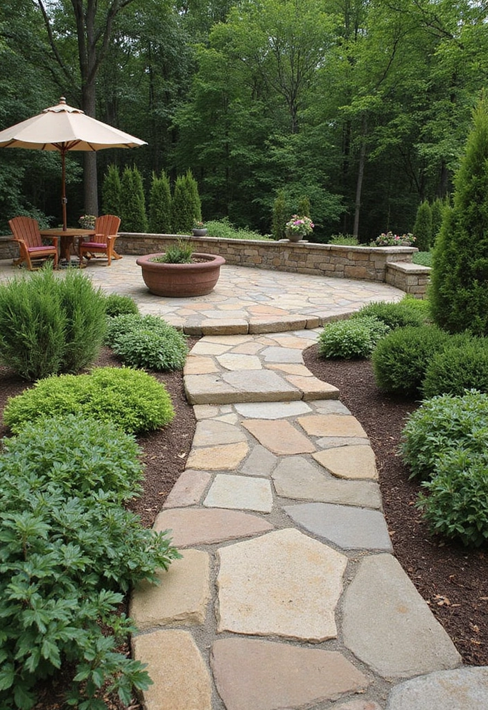 25 Backyard Patio Ideas Perfect for Relaxing Evenings 2 25 Backyard Patio Ideas Perfect for Relaxing Evenings 2. Natural Stone Pathways