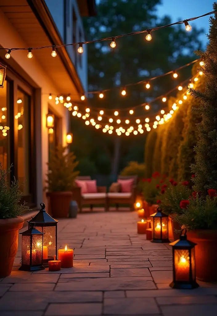 25 Backyard Patio Ideas Perfect for Relaxing Evenings 5 25 Backyard Patio Ideas Perfect for Relaxing Evenings 5. Ambient Patio Lighting