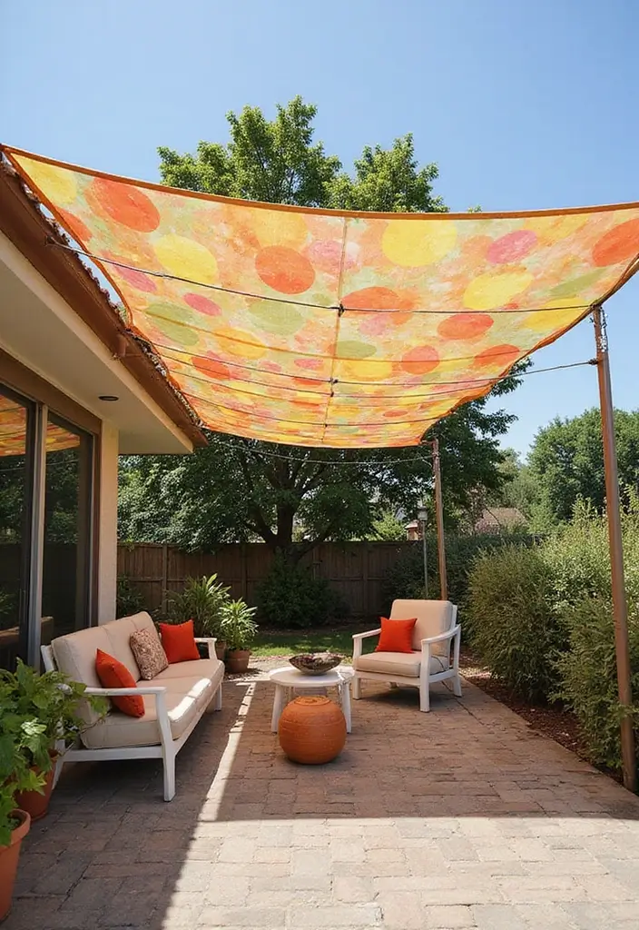 25 DIY Patio Ideas That Look Expensive But Aren’t 16 25 DIY Patio Ideas That Look Expensive But Arent 16. DIY Shade Canopy