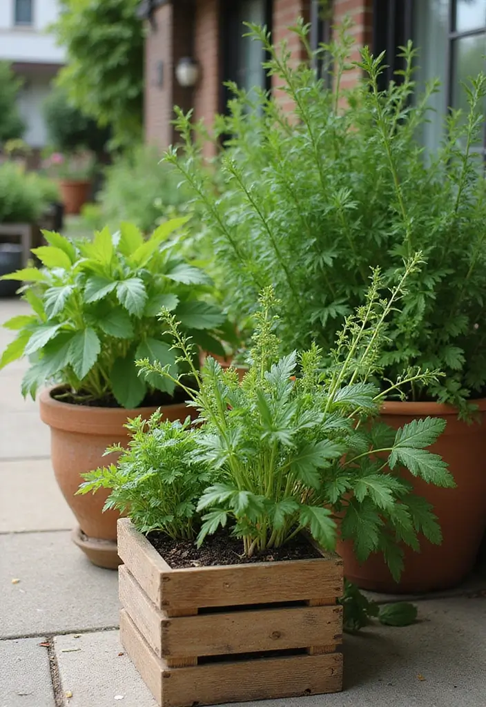 25 DIY Patio Ideas That Look Expensive But Aren’t 22 25 DIY Patio Ideas That Look Expensive But Arent 22. Herb Garden