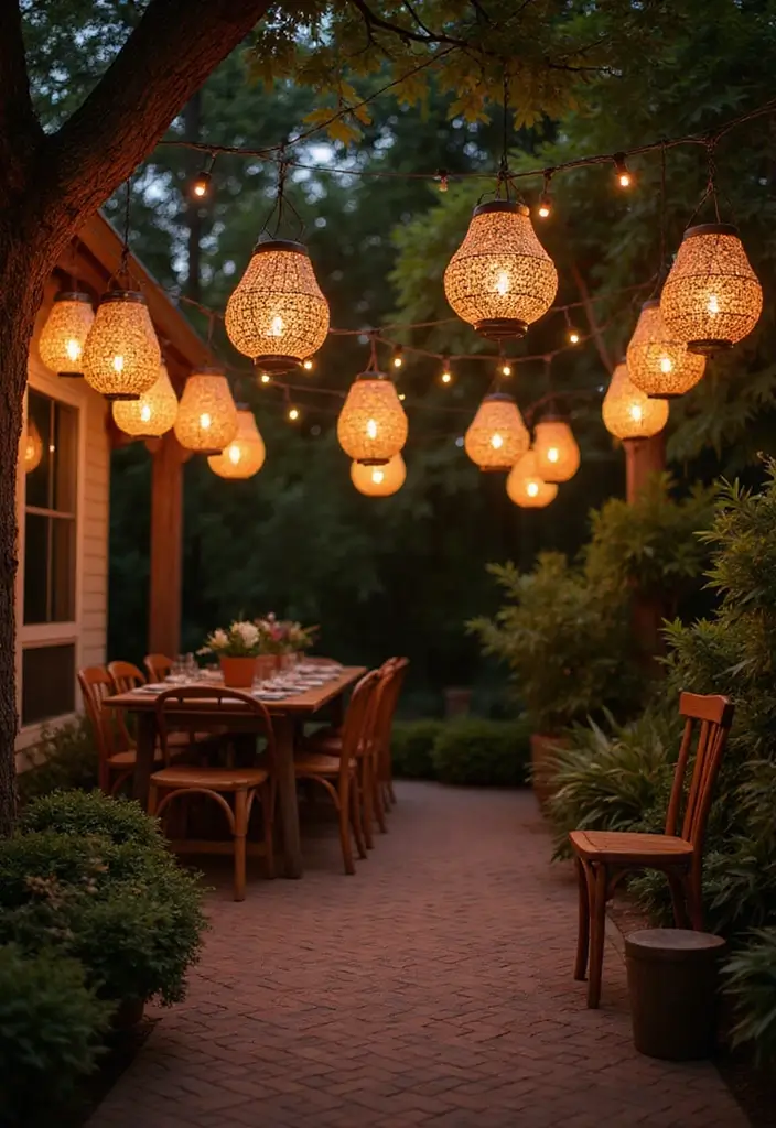 25 DIY Patio Ideas That Look Expensive But Aren’t 23 25 DIY Patio Ideas That Look Expensive But Arent 23. DIY Lanterns