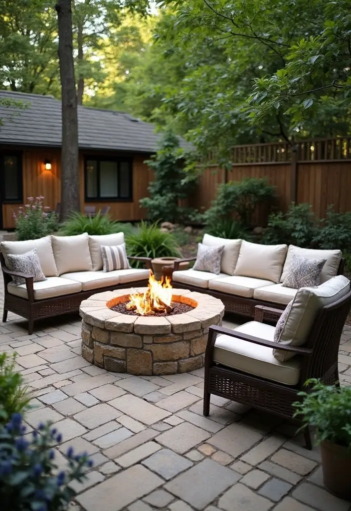 25 DIY Patio Ideas That Look Expensive But Aren’t 4 25 DIY Patio Ideas That Look Expensive But Arent 4. DIY Fire Pit