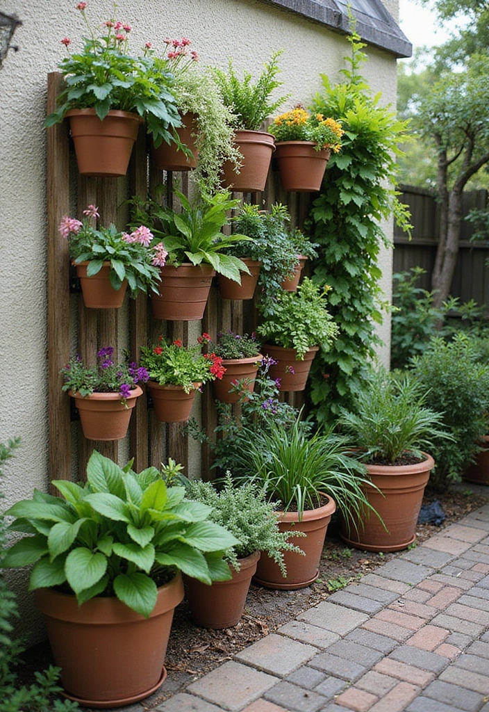 25 Decorar Patio Pequeo Ideas That Maximize Tiny Spaces 1. Vertical Garden Magic