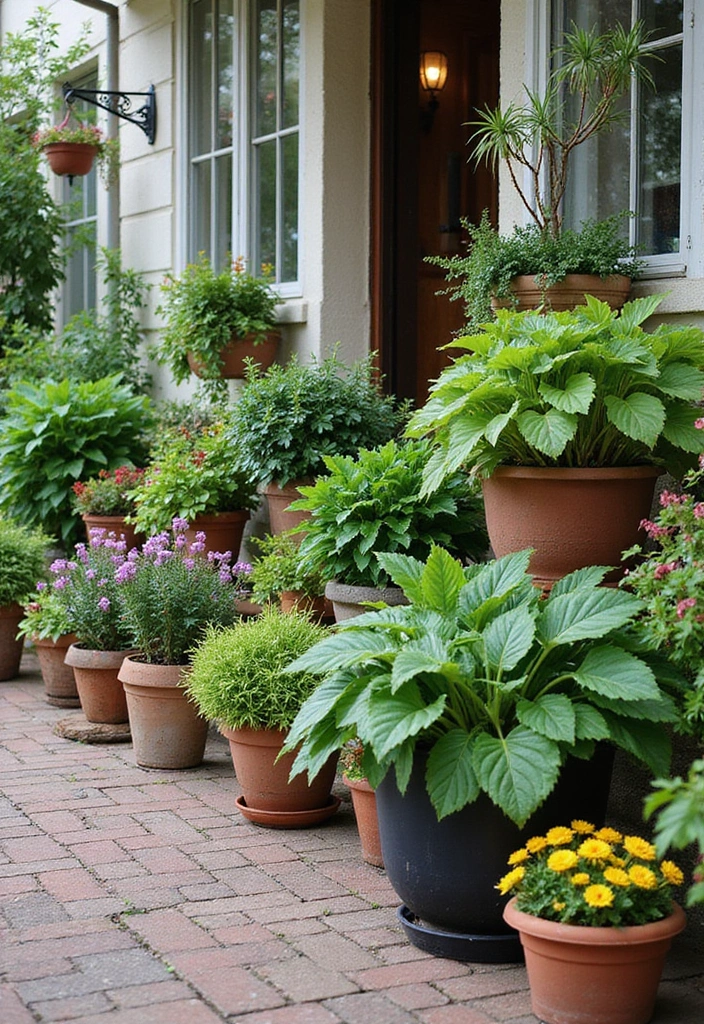 25 Decorar Patio Pequeo Ideas That Maximize Tiny Spaces 12. Greenery Overload