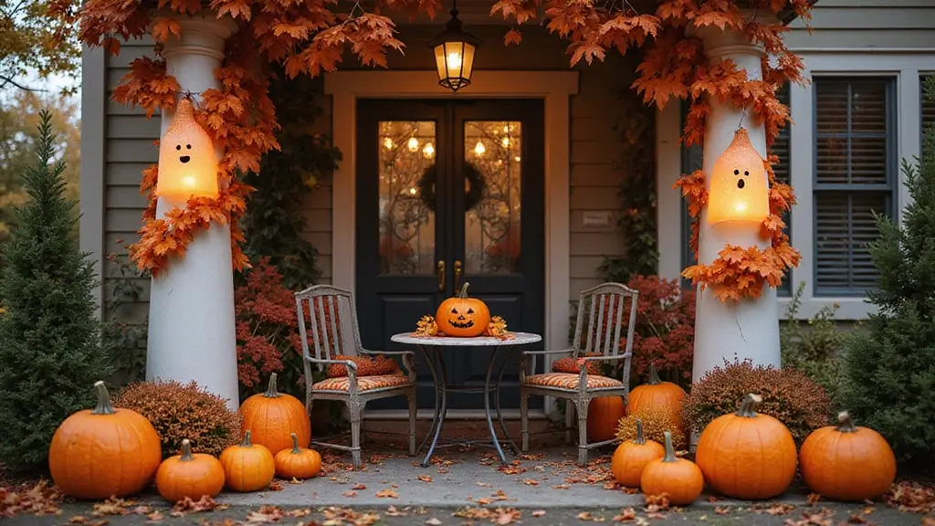 25 Halloween Patio Decor Ideas That Look Spooky and Fun