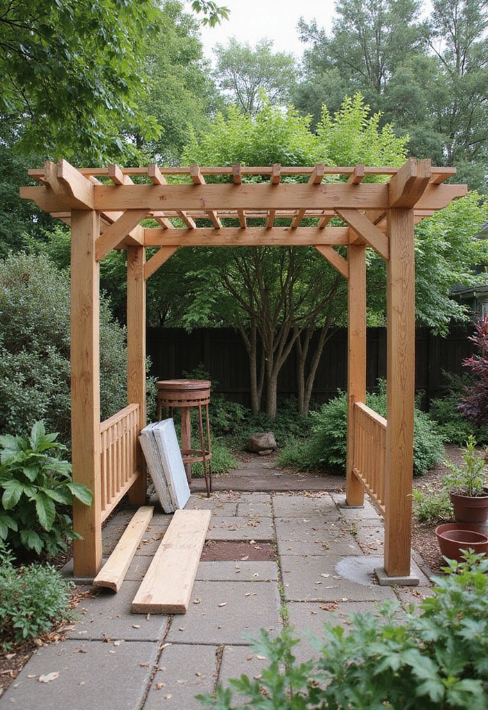25 Patio Roof Designs That Add Style and Comfort 15. Cool Pergola Kits for DIY Enthusiasts