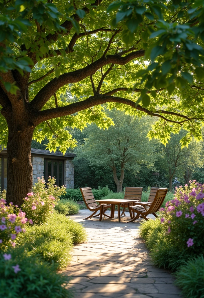 25 Patio Shade Ideas That Keep It Cool All Summer 14. Shade Trees