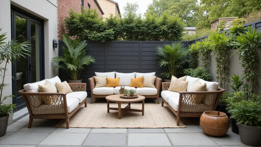 25 Townhome Patio Designs That Feel Cozy and Stylish