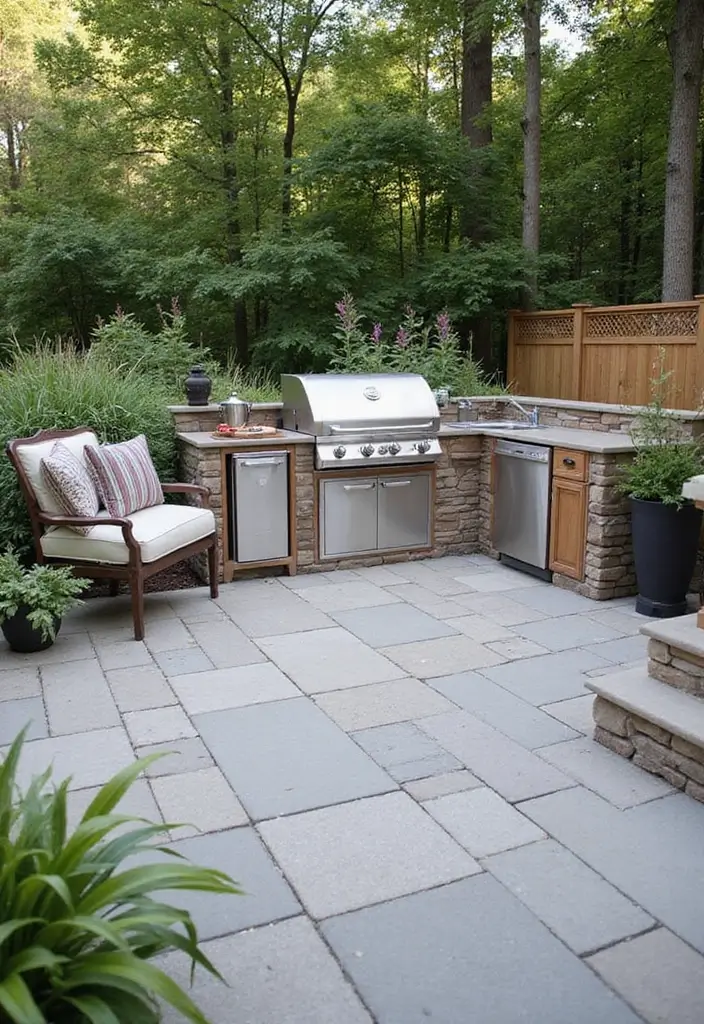 27 Covered Patio Ideas That Instantly Add Style and Shade 26. Outdoor Kitchen Cover