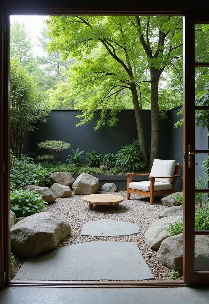 27 Mexican Patio Ideas Full of Culture and Color 21. Create a Zen Corner