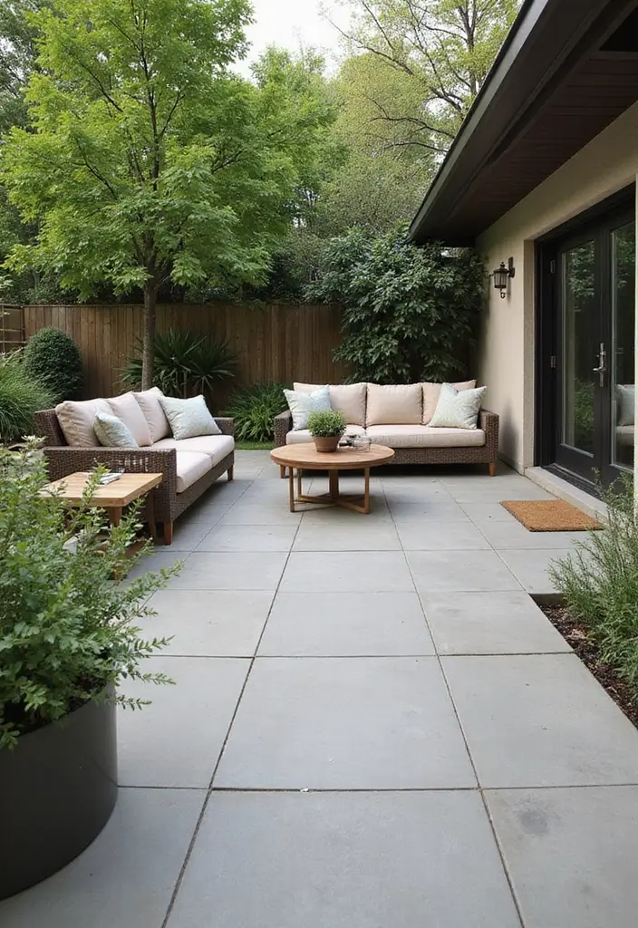 27 Patio Floor Ideas That Upgrade Outdoor Living Instantly 11 27 Patio Floor Ideas That Upgrade Outdoor Living Instantly 11. Eco Friendly Composite Tiles Versatile and Attractive