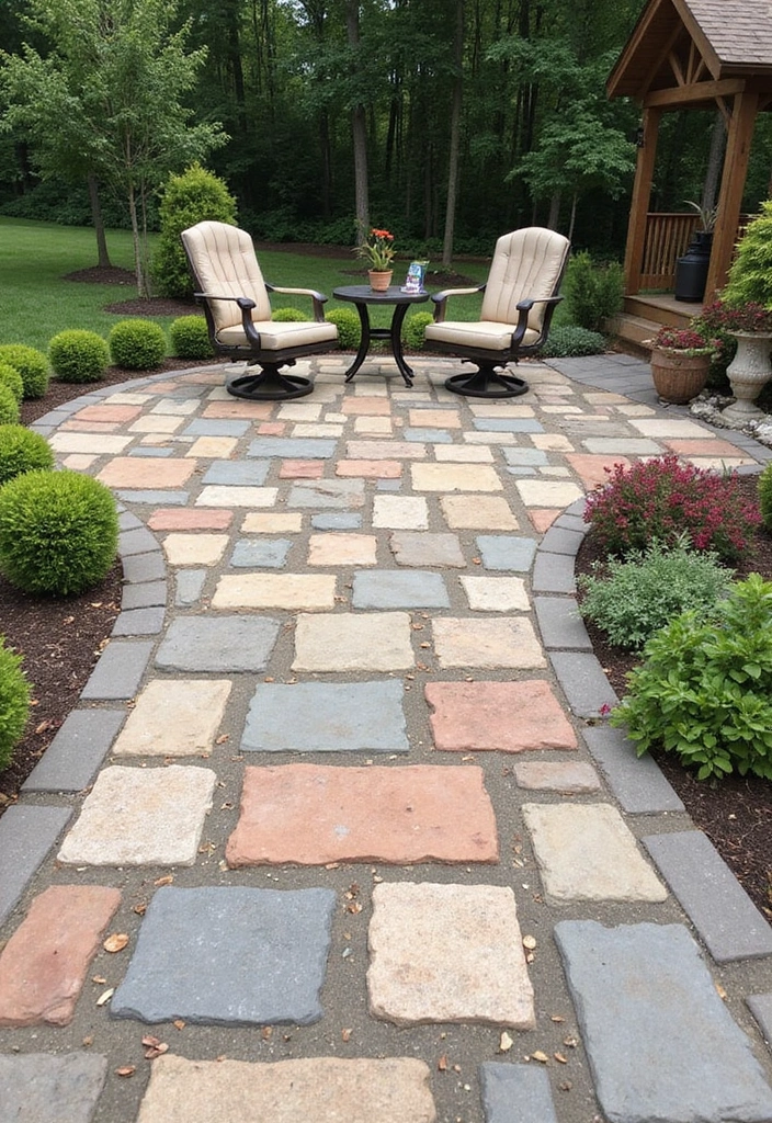 27 Patio Floor Ideas That Upgrade Outdoor Living Instantly 17 27 Patio Floor Ideas That Upgrade Outdoor Living Instantly 17. Interlocking Paver Stones Flexible and Fun