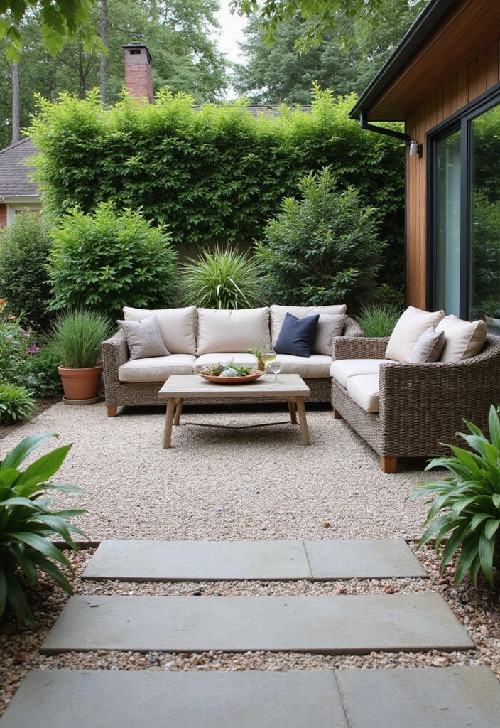 27 Patio Floor Ideas That Upgrade Outdoor Living Instantly 19 27 Patio Floor Ideas That Upgrade Outdoor Living Instantly 19. Resin Bound Gravel Modern Aesthetic