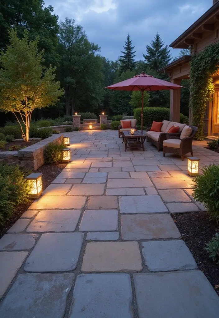 27 Patio Floor Ideas That Upgrade Outdoor Living Instantly 20 27 Patio Floor Ideas That Upgrade Outdoor Living Instantly 20. Natural Stone Slabs Timeless Beauty