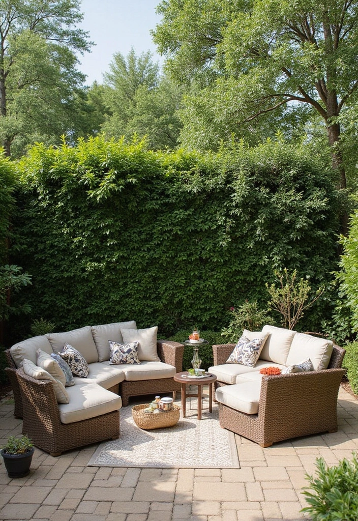 27 Patio Privacy Ideas That Actually Work Beautifully 17. Privacy Hedge