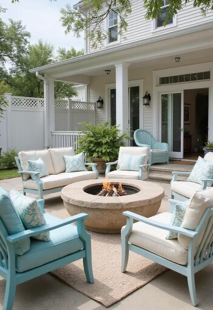 27 Patios with Fireplace That Make Nights Magical 8 27 Patios with Fireplace That Make Nights Magical 8. Beachy Vibes