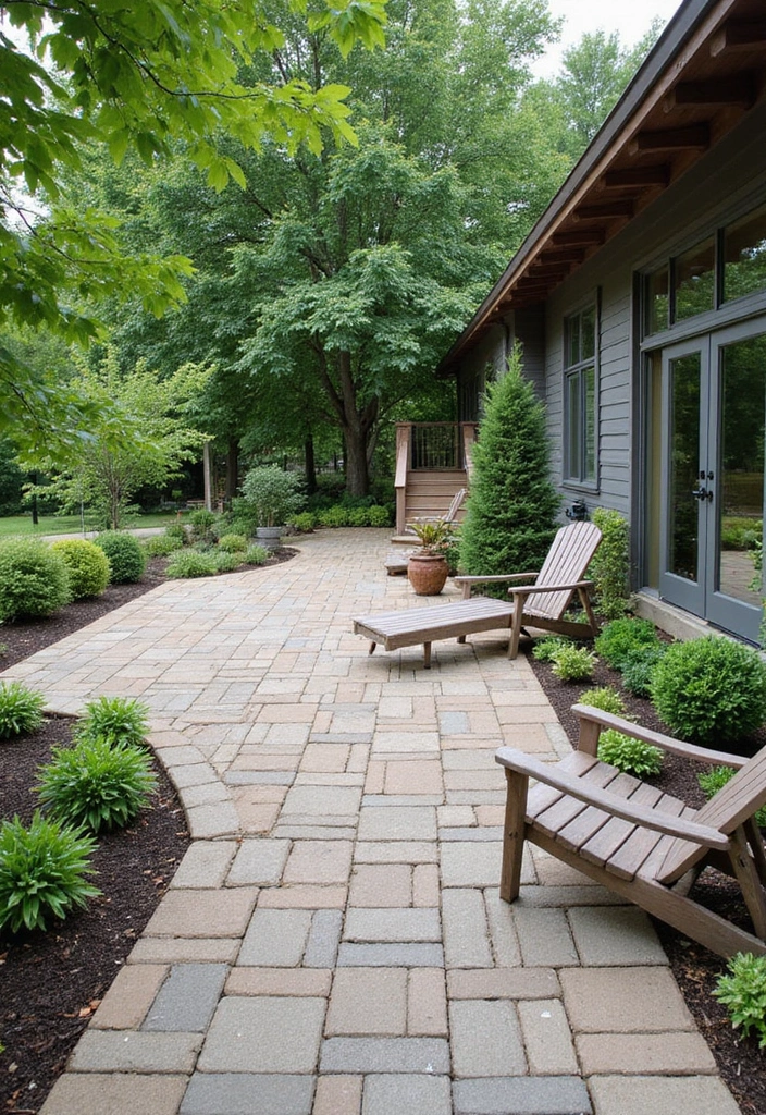 27 Paver Patio Ideas on a Budget That Look Stunning 19. Pavers with a Permeable Finish