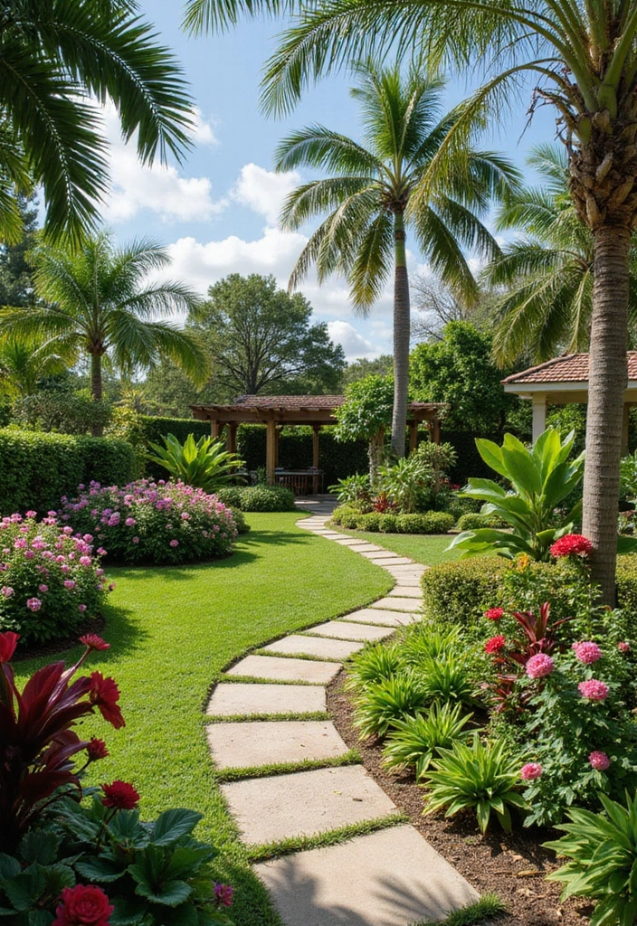 27 Pool and Patio Ideas That Create a Resort Feel at Home 1 27 Pool and Patio Ideas That Create a Resort Feel at Home 1. Lush Tropical Landscaping