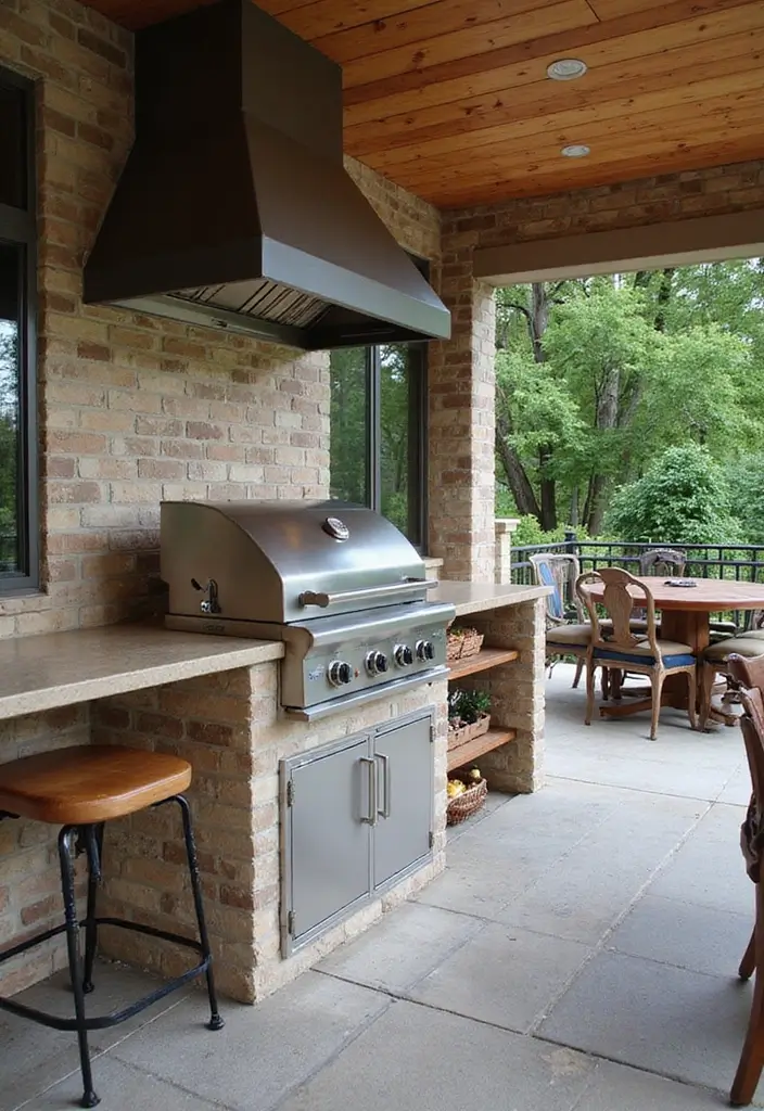 27 Pool and Patio Ideas That Create a Resort Feel at Home 19 27 Pool and Patio Ideas That Create a Resort Feel at Home 19. Outdoor Cooking Area