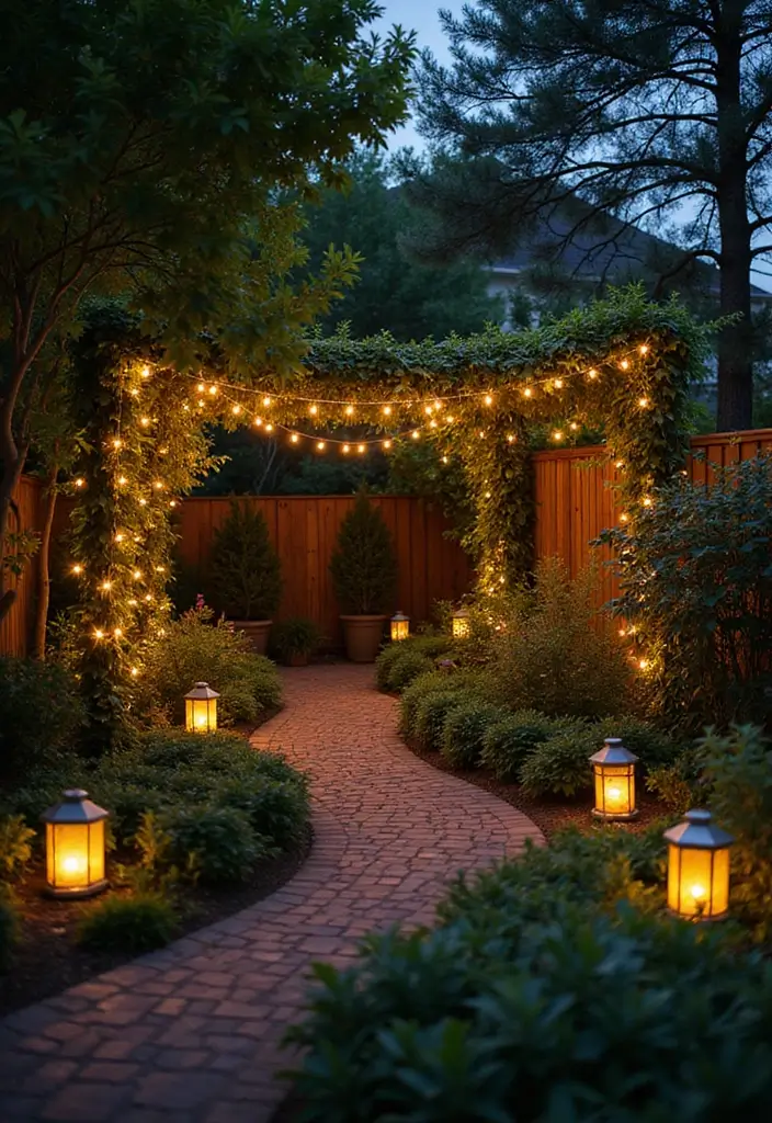 27 Pool and Patio Ideas That Create a Resort Feel at Home 23 27 Pool and Patio Ideas That Create a Resort Feel at Home 23. Enchanted Garden Lighting