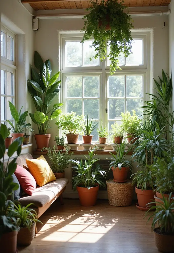 28 Indoor Patio Inspirations That Bring the Outdoors Inside 1 28 Indoor Patio Inspirations That Bring the Outdoors Inside 1. Lush Greenery Corner