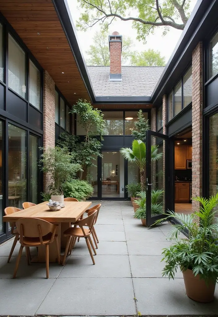 28 Indoor Patio Inspirations That Bring the Outdoors Inside 13 28 Indoor Patio Inspirations That Bring the Outdoors Inside 13. Multi Functional Space