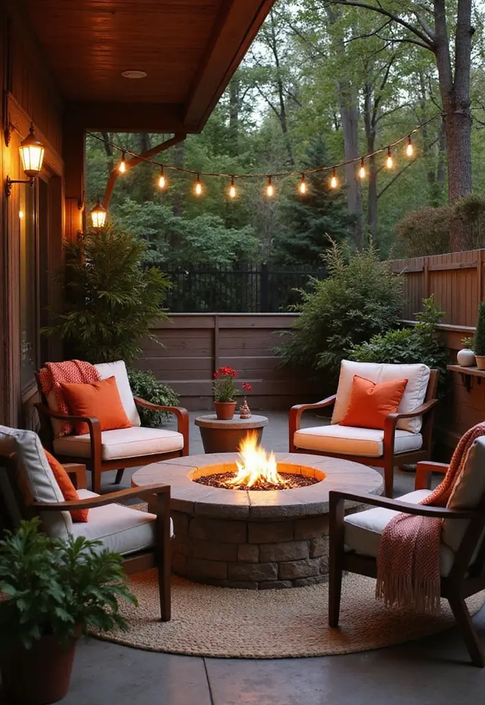 28 Indoor Patio Inspirations That Bring the Outdoors Inside 15 28 Indoor Patio Inspirations That Bring the Outdoors Inside 15. Cozy Fire Pit Area