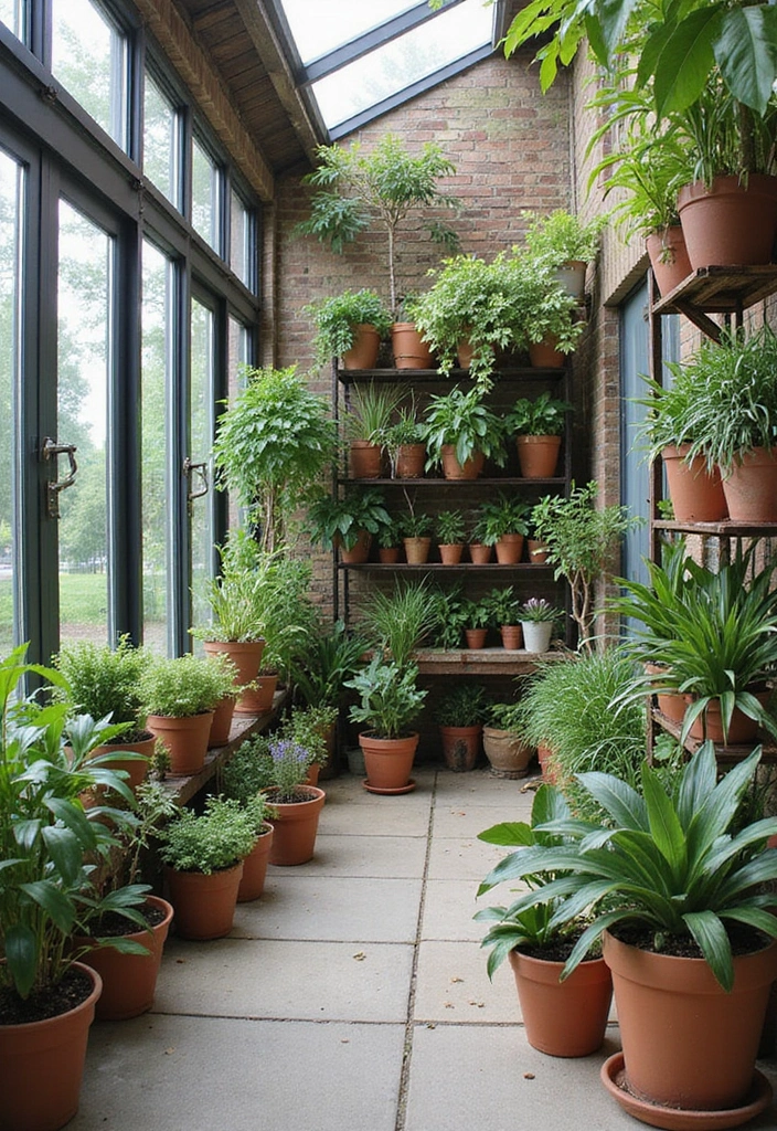 28 Indoor Patio Inspirations That Bring the Outdoors Inside 28 28 Indoor Patio Inspirations That Bring the Outdoors Inside 28. Creative Plant Displays