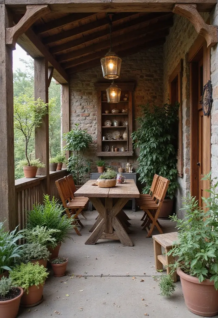 28 Indoor Patio Inspirations That Bring the Outdoors Inside 7 28 Indoor Patio Inspirations That Bring the Outdoors Inside 7. Rustic Farmhouse Charm