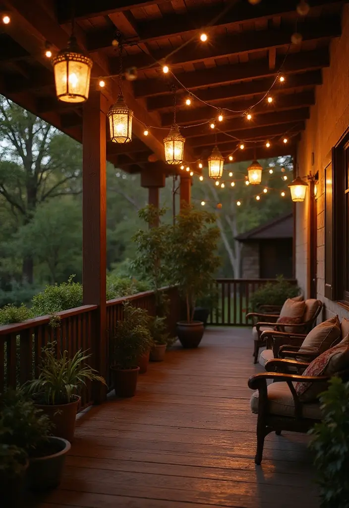 28 Patio Ceiling Ideas That Add Character Overhead 11 28 Patio Ceiling Ideas That Add Character Overhead 11. Lantern Fixtures