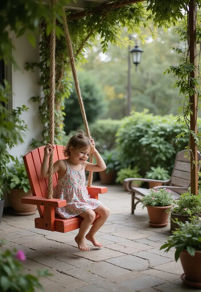 28 Patio Extension Ideas That Add Extra Living Space 23 28 Patio Extension Ideas That Add Extra Living Space 23. Playful Swing Seats