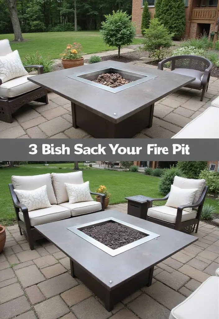 28 Patio Fire Pit Ideas That Make Evenings Unforgettable 21. Fire Pit with Ash Collector