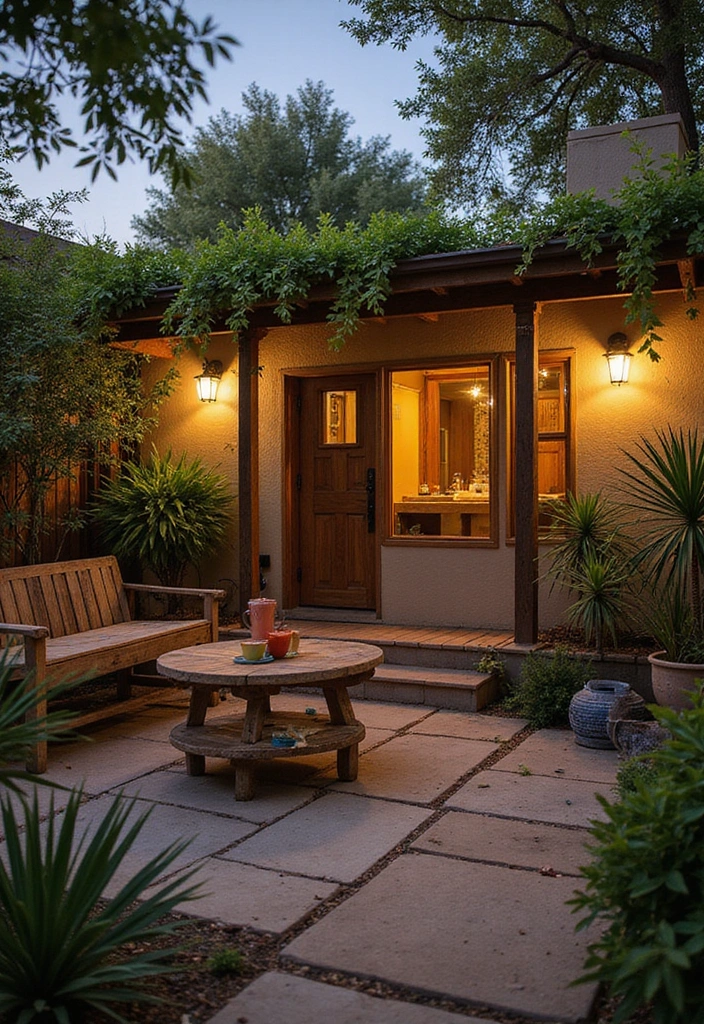 28 Patio Layout Ideas That Balance Style and Function 17. Eco Friendly Solutions