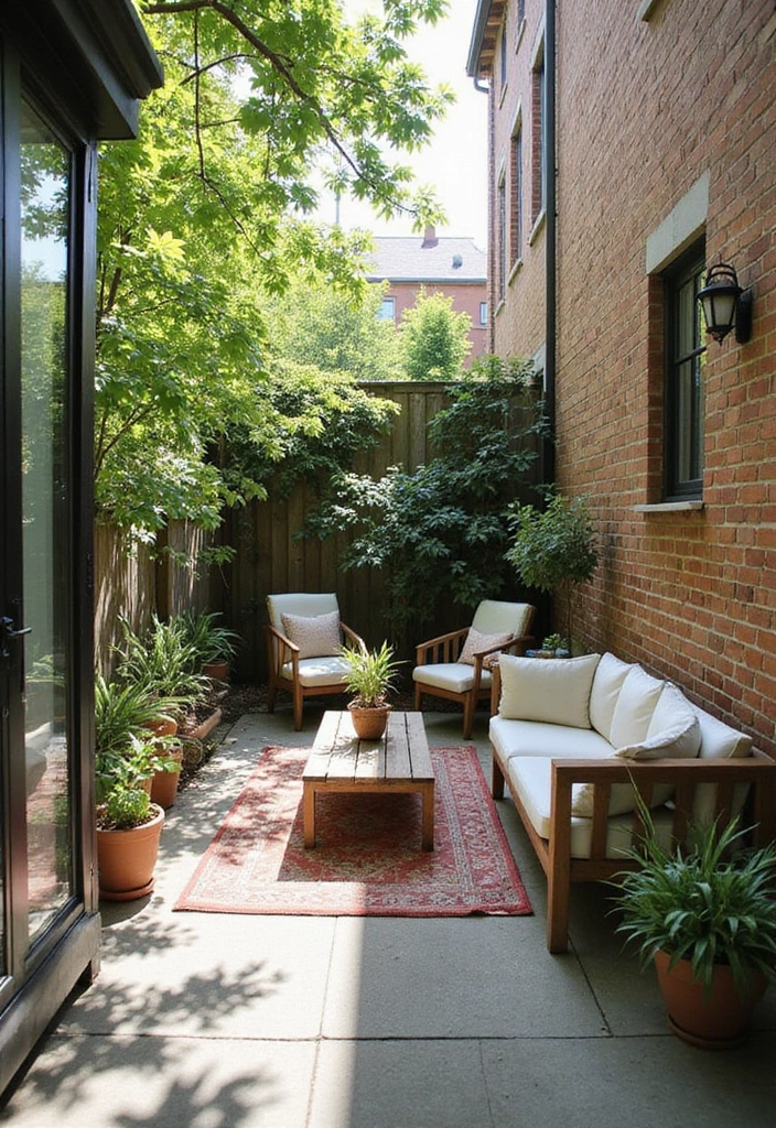28 Patio Layout Ideas That Balance Style and Function 26. Under Utilized Corners