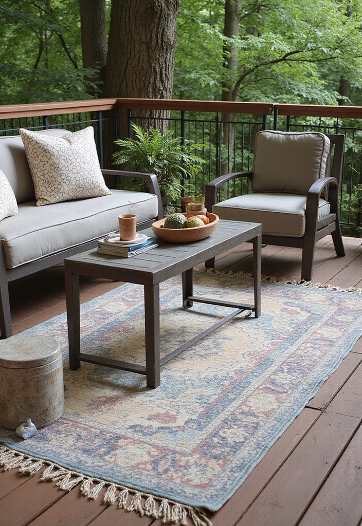 28 Patio Layout Ideas That Balance Style and Function 5. Layered Textures