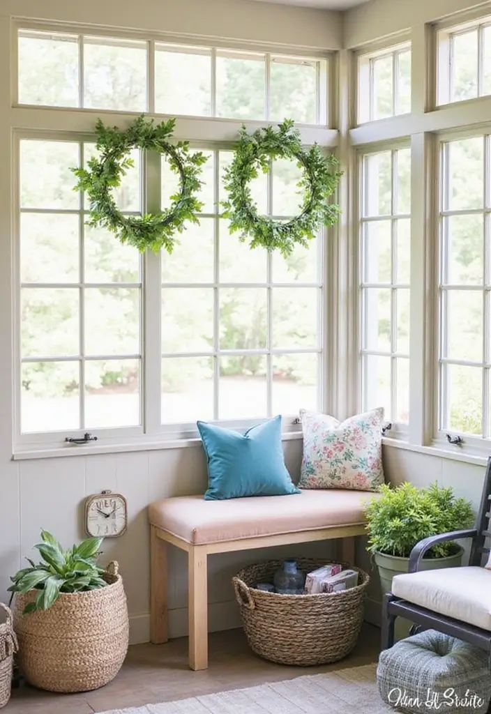 28 Screened In Patio Inspirations That Extend Outdoor Living 23. Stylish Storage Solutions