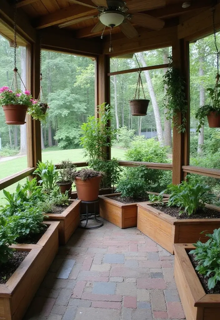 28 Screened In Patio Inspirations That Extend Outdoor Living 24. Personal Garden
