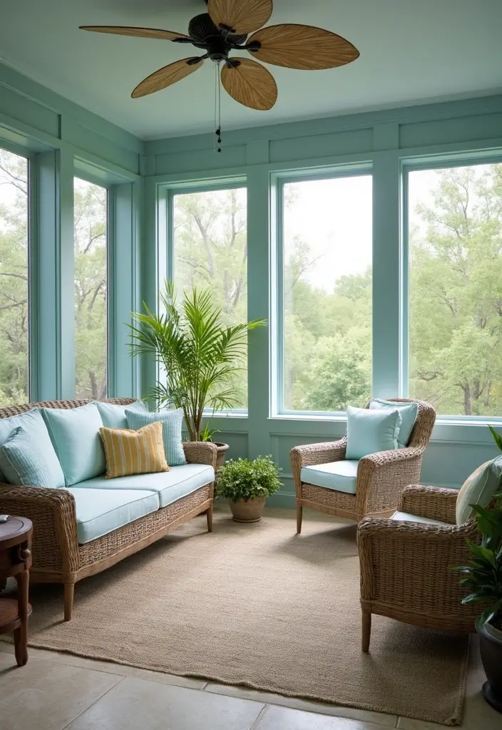 28 Screened In Patio Inspirations That Extend Outdoor Living 5. Coastal Breeze