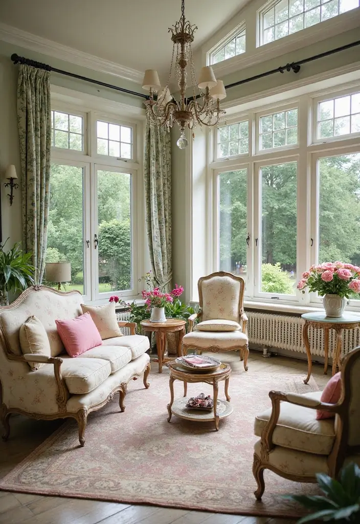 28 Sunroom Addition Enclosed Patio Designs Youll Love 18. Elegant French Country