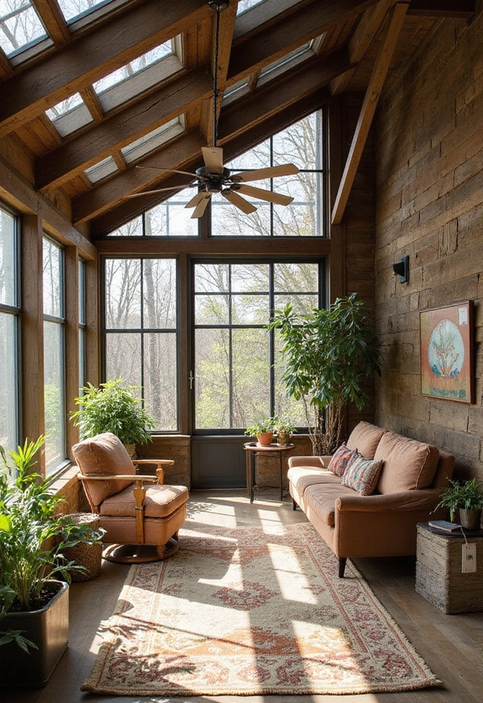 28 Sunroom Addition Enclosed Patio Designs Youll Love 24. Mixed Materials for Visual Interest