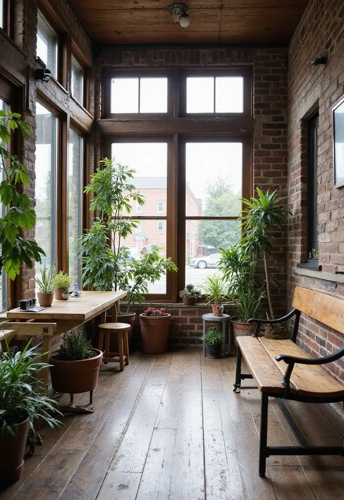 28 Sunroom Addition Enclosed Patio Designs Youll Love 4. Modern Industrial Chic