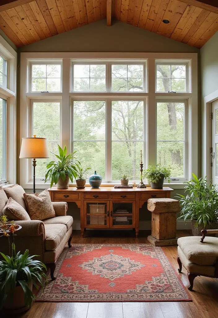 28 Sunroom Addition Enclosed Patio Designs Youll Love 7. Artisanal Touch