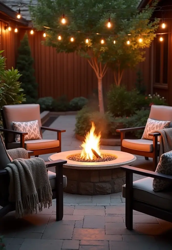 29 Cozy Patio Designs That Feel Like a Second Living Room 1 29 Cozy Patio Designs That Feel Like a Second Living Room 1. Embrace the Warmth of a Fire Pit
