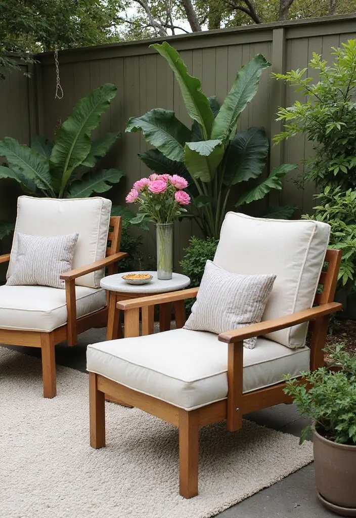 29 Cozy Patio Designs That Feel Like a Second Living Room 12 29 Cozy Patio Designs That Feel Like a Second Living Room 12. Use Weatherproof Fabrics