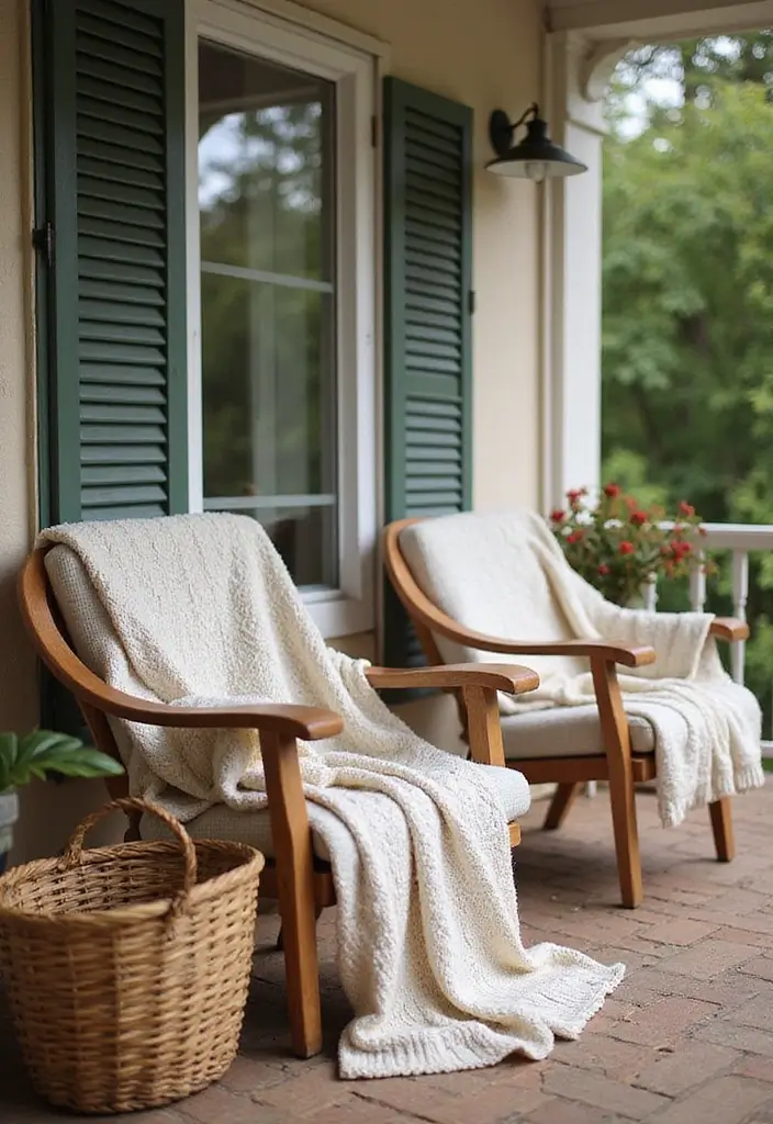 29 Cozy Patio Designs That Feel Like a Second Living Room 29 29 Cozy Patio Designs That Feel Like a Second Living Room 29. Finish with Cozy Blankets