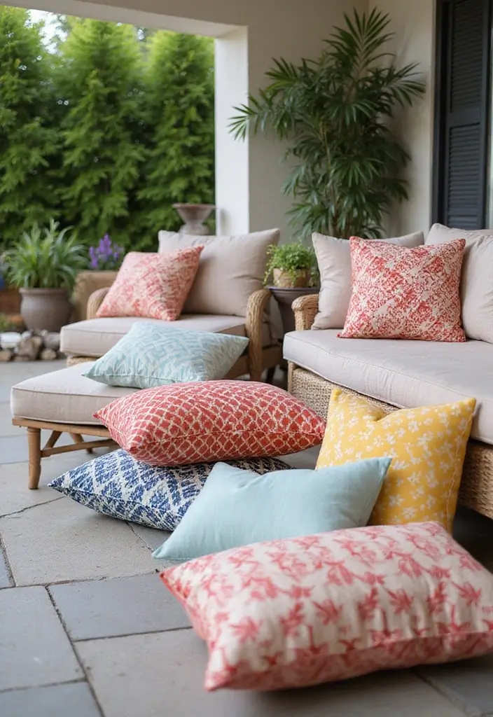 29 Cozy Patio Designs That Feel Like a Second Living Room 5 29 Cozy Patio Designs That Feel Like a Second Living Room 5. Cozy Up with Outdoor Pillows