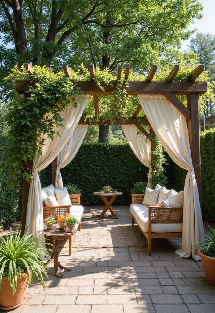 29 Cozy Patio Designs That Feel Like a Second Living Room 6 29 Cozy Patio Designs That Feel Like a Second Living Room 6. Incorporate a Pergola or Canopy